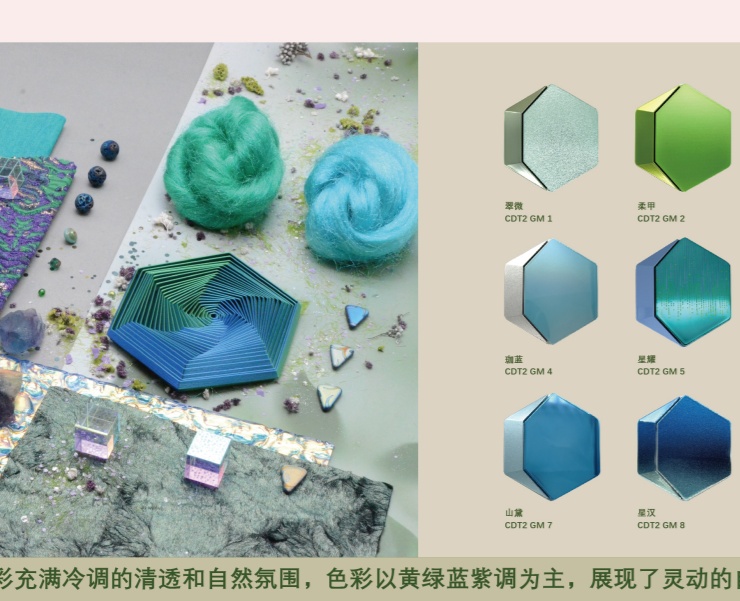 佑秀色彩趋势 / 主题二：Green Moment 植愈之力 / CMF转化